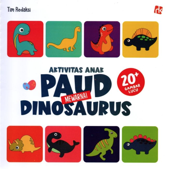 Aktivitas Anak Paud : Mewarnai Dinosaurus
