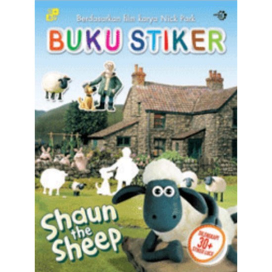 Shaun The Sheep - Buku Stiker