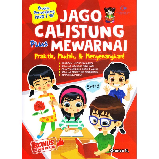 Jago Calistung Plus Mewarnai Praktis, Mudah, & Menyenangkan!