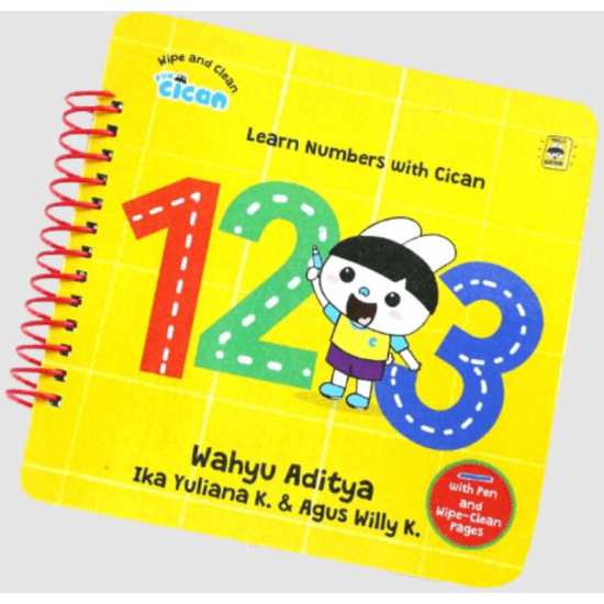 Fun Cican.Wipe And Clean: 123 (Boardbook)