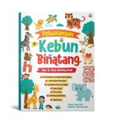 Wipe Clean Activity: Petualangan Di Kebun Binatang
