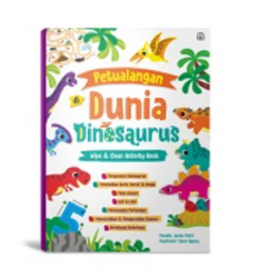 Wipe Clean Activity: Petualangan Di Dunia Dinosaurus