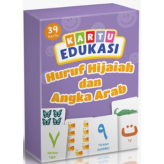 Kartu Edukasi: Huruf Hijaiah dan Angka Arab