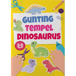 Aktivitas: Gunting Tempel Dinosaurus (Buku Event)