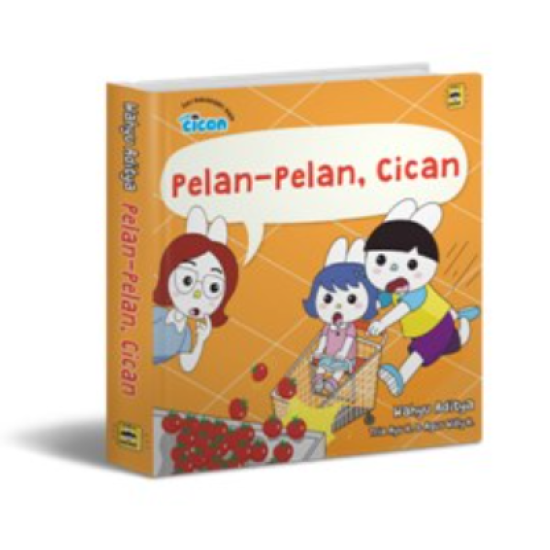 Seri Fun Cican: Pelan-Pelan, Cican (Boardbook)