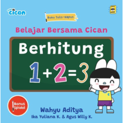 Seri Fun Cican: Belajar Bersama Cican Berhitung (Boardbook)