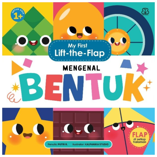 My First Book: My First Lift-The-Flap Mengenal Bentuk (Boardbook)