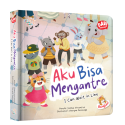 SCB Fabel Bilingual: Aku Bisa Mengantre (Boardbook)