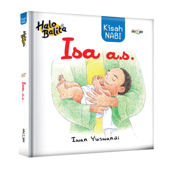 Halo Balita: Kisah Nabi Isa A.S. (Boardbook)-New