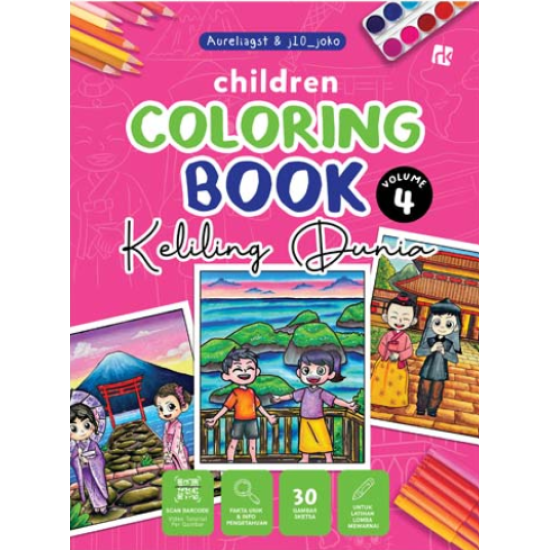 Children Coloring Book Vol 4