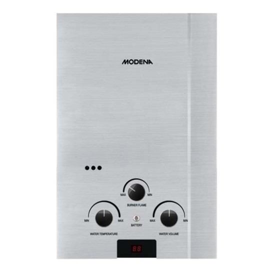 Modena Water Heater Gas 6 Liter Rapido GI-6S Modena Water Heater Gas 6 Liter Rapido GI-6S