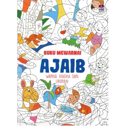 Buku Mewarnai Ajaib : Warna, Angka, dan Liburan Buku Mewarnai Ajaib : Warna, Angka, dan Liburan