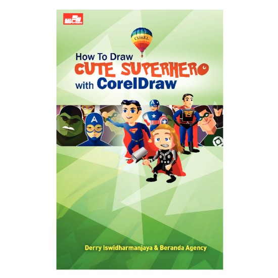How To Draw Cute Superhero with CorelDRAW