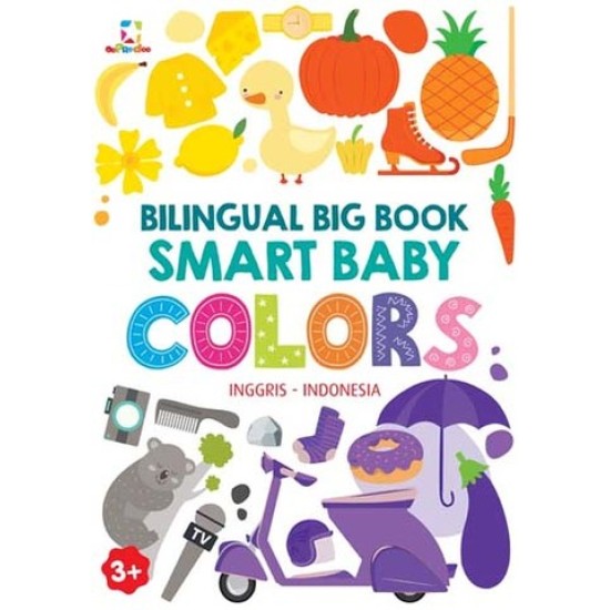 Opredo Bilingual Big Book: Smart Baby - Colors