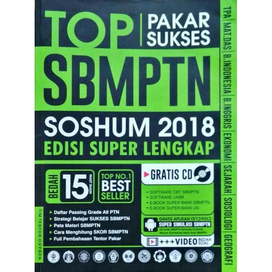 Pakar Sukses Top Sbmptn Soshum 2018
