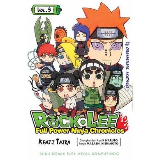 Rock Lee - Full Power Ninja Chronicles 3 - Organisasi Akatsuki!