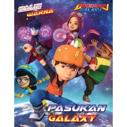 Salin Warna Boboiboy : Pasukan Galaxy Salin Warna Boboiboy : Pasukan Galaxy