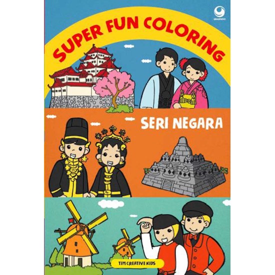 Super Fun Coloring: Seri Negara 