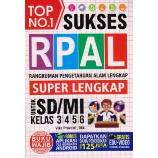 Top No. 1 Sukses Rpal Super Lengkap Untuk Sd Kl.3,4,5,6 