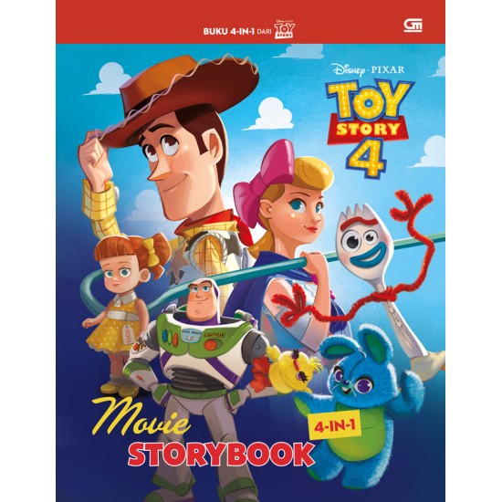 Toy Story 4: Movie Storybook 4-in-1