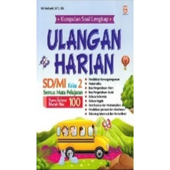 Kumpulan Soal Lengkap Ulangan Harian Sd/MI Kelas 2