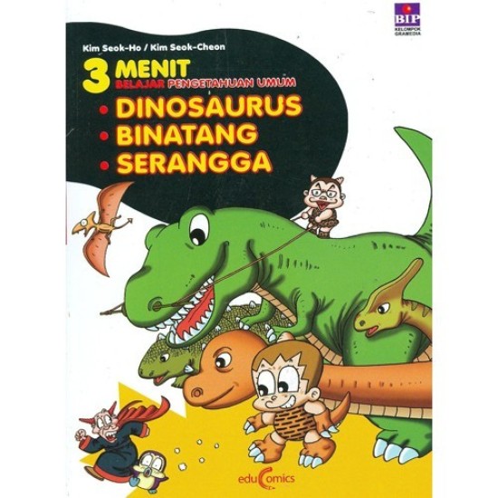 3 Menit Belajar Pengetahuan Umum: Dinosaurus, Binatang & Serangga