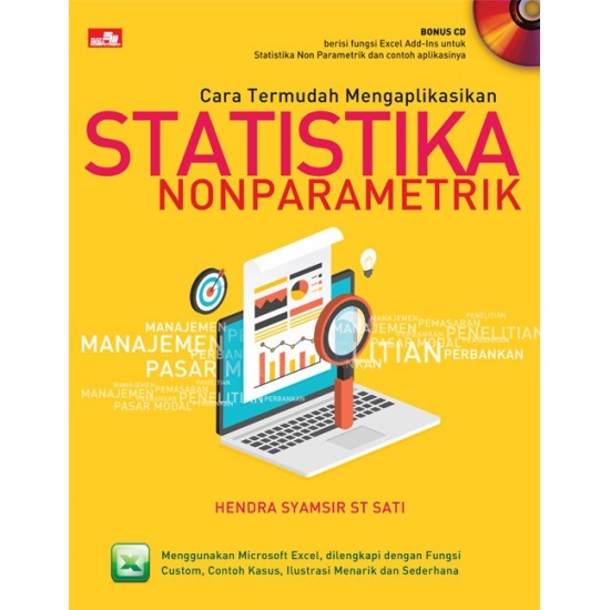 Cara Termudah Mengaplikasikan Statistika Non Parametrik+CD