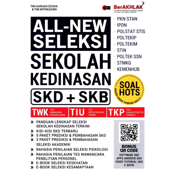 All-New Seleksi Sekolah Kedinasan SKD + SKB All-New Seleksi Sekolah Kedinasan SKD + SKB