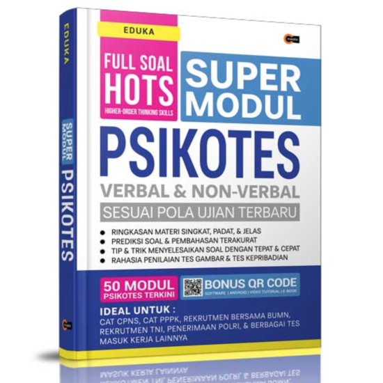 Super Modul Psikotes Verbal & Non-Verbal Super Modul Psikotes Verbal & Non-Verbal