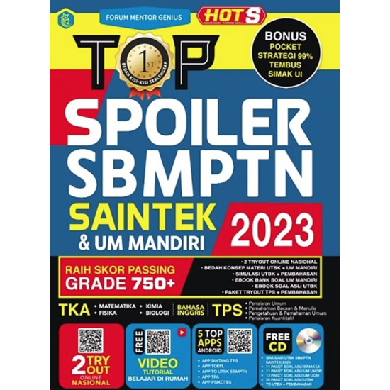 Top Spoiler SBMPTN & UM Mandiri Saintek 2023 Top Spoiler SBMPTN & UM Mandiri Saintek 2023