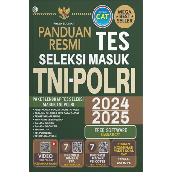 Panduan Resmi Tes Seleksi Masuk TNI-POLRI 2024/2025 Panduan Resmi Tes Seleksi Masuk TNI-POLRI 2024/2025