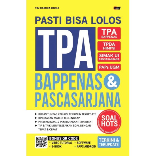 Pasti Bisa Lolos TPA BAPPENAS & Pascasarjana Pasti Bisa Lolos TPA BAPPENAS & Pascasarjana