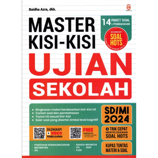 Master Kisi-Kisi Ujian Sekolah SD/MI 2024 Master Kisi-Kisi Ujian Sekolah SD/MI 2024