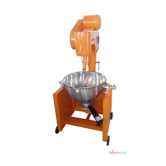 Tilting Cooking Mixer GETRA Kompor Masak Dengan Pengaduk 50 Liter CMS-50SL