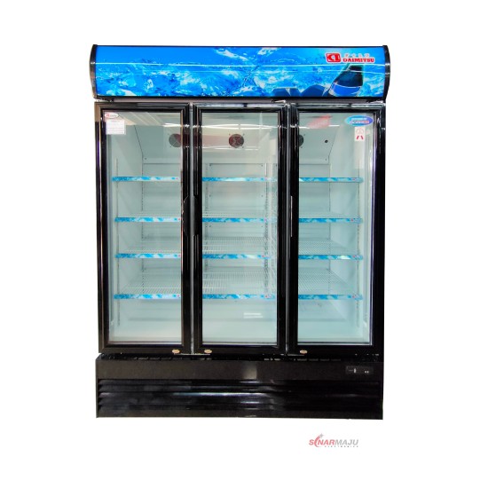 Showcase Daimitsu 3 Pintu 1080 Liter Display Cooler DISC-1080