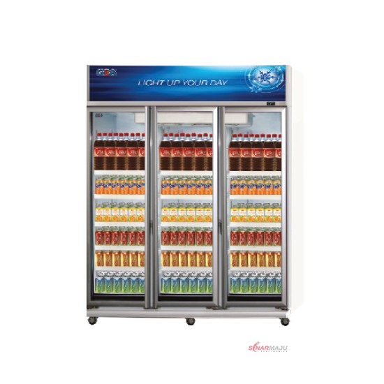 Showcase 3 Pintu GEA 1500 Liter Display Cooler EXPO-1500AH/CN EXPO-1500AH/CN