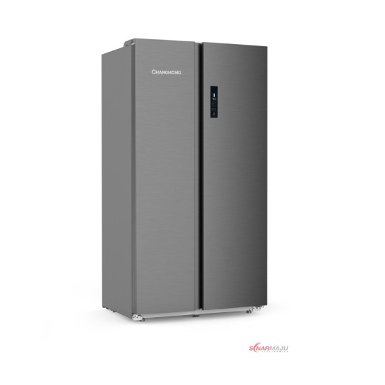 Kulkas Side By Side Changhong 467 Liter Inverter FSS-600NIB Kulkas Side By Side Changhong 467 Liter Inverter FSS-600NIB