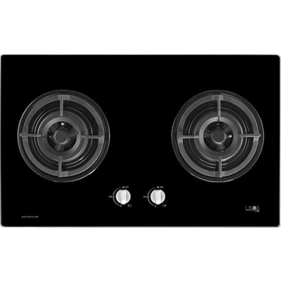 Gas Hob Kompor Gas Linea 2 Tungku GLB-73-2G