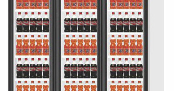 RSA Showcase Display Cooler Amethyst - 1350 Liter