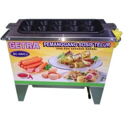 Pemanggang Sosis Telur Getra Gas 10 Slot SC-GDCJ Pemanggang Sosis Telur Getra Gas 10 Slot SC-GDCJ
