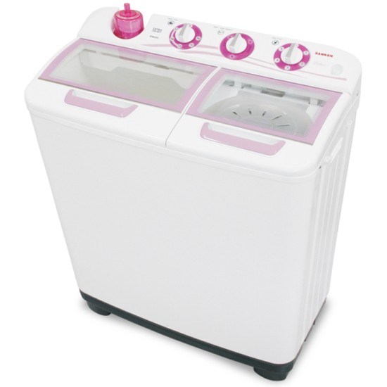 Mesin Cuci 2 Tabung Sanken 9 Kg Twin Tub TW-1123GX Mesin Cuci 2 Tabung Sanken 9 Kg Twin Tub TW-1123GX