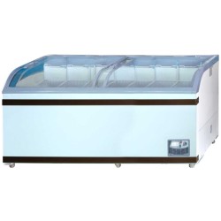 Sliding Curve Glass Freezer GEA 700 Liter SD-700BY Sliding Curve Glass Freezer GEA 700 Liter SD-700BY